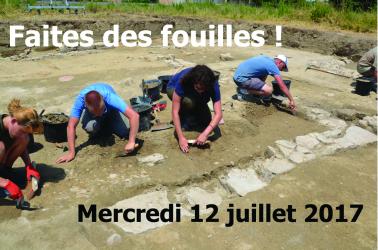 Le mercredi 12 juillet 2017, le site archéologique Lattara-musée Henri Prades vous invite à découvrir le chantier de fouilles avec les archéologues de Lattara