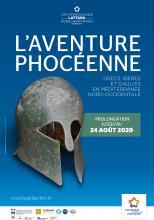 Prolongation jusqu'au 24 août 2020 de l'exposition "L'aventure phocéenne. Grecs, Ibères et Gaulois en Méditerranée nord-occidentale" au Site archéologique Lattara-musée Henri Prades de Lattes