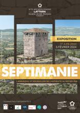 La nouvelle exposition "Septimanie. Languedoc et Roussillon de l'Antiquité au Moyen Âge" sera présentée du 17 juin 2023 jusqu'au 5 février 2024 au Site archéologique Lattara-musée Henri Prades de Montpellier Méditerranée Métropole.