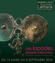 Exposition Les Iapodes, peuple méconnu. Collections du musée de Zagreb. Du 15 mars au 8 septembre 2014 au site archéologique Lattara musée Henri Prades